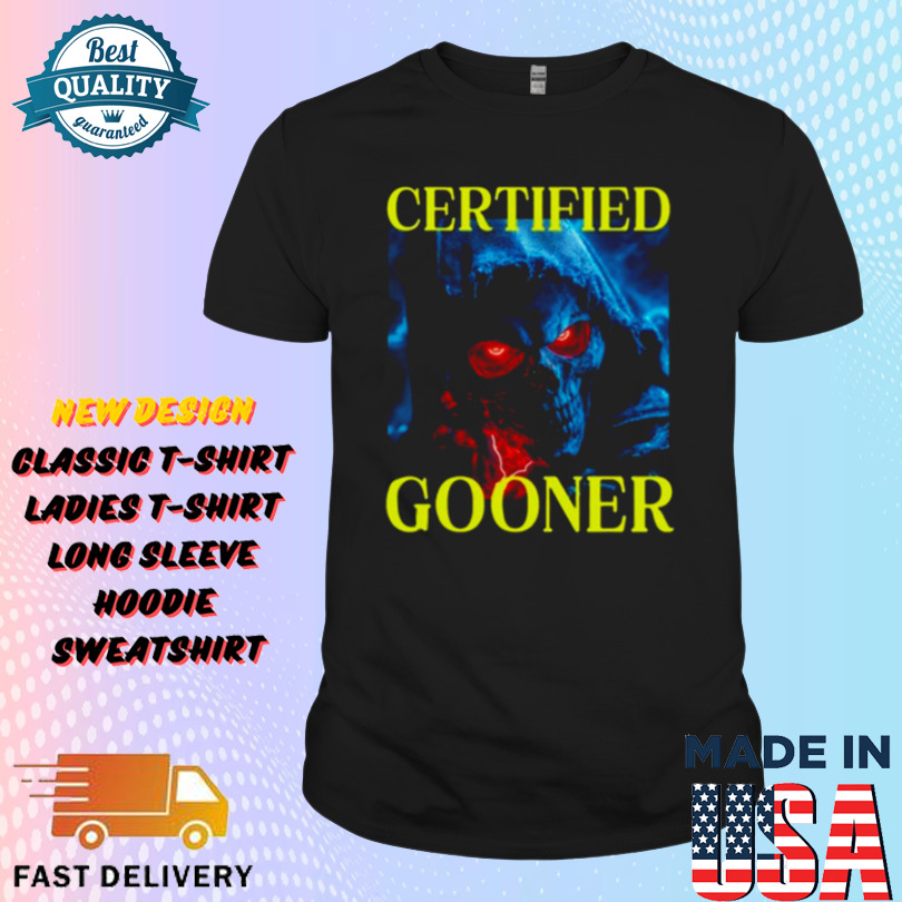 Chase Hooper Certified Gooner Shirt