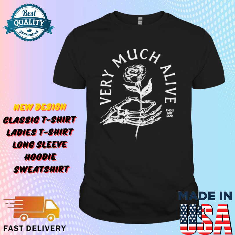 Emo’s Not Dead Very Much Alive Shirt