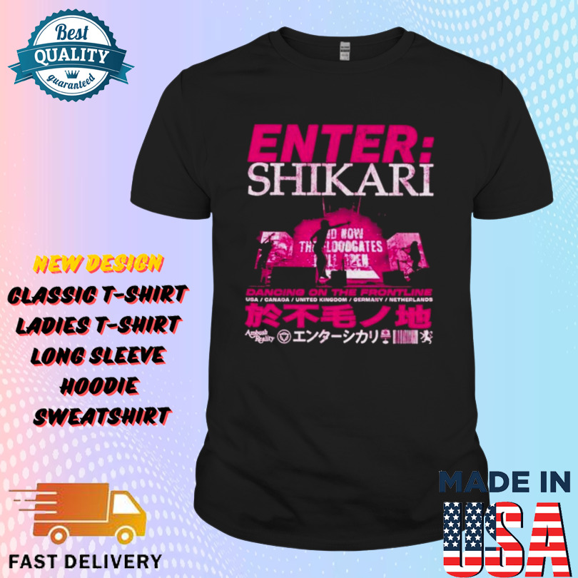 Enter Shikari Dancing On The Frontline World Tour 2025 Shirt