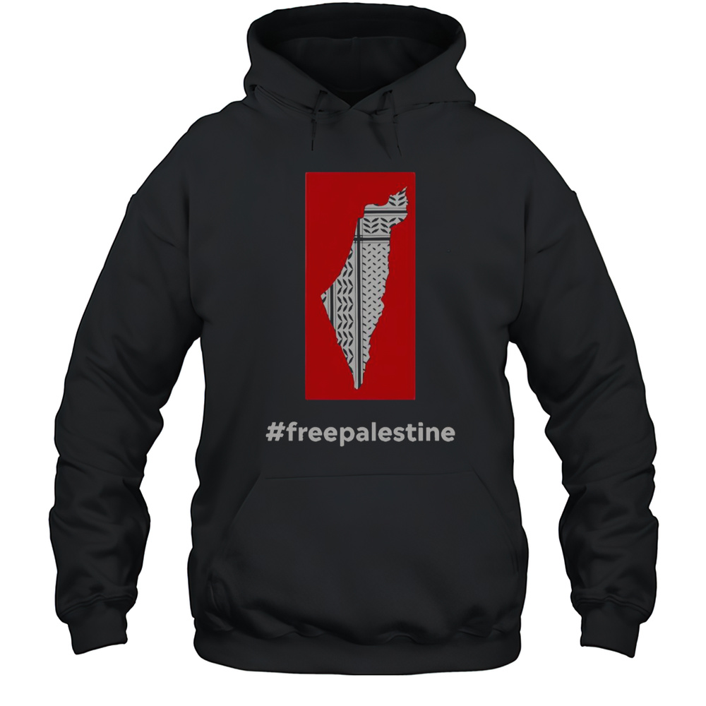 Fightback Podcast Free Palestine T-Shirt Unisex Hoodie