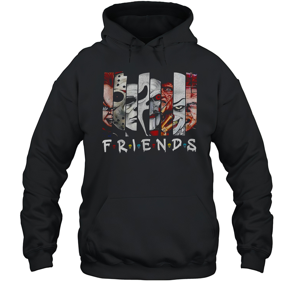 Friends TV Horror Characters Shirt Unisex Hoodie