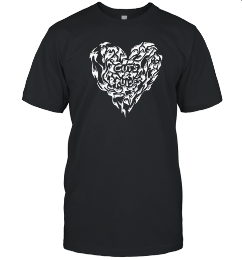 Inhaler Cuts And Bruises Heart T-Shirt