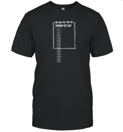 Jaron Myers Sunday Setlist T-Shirt