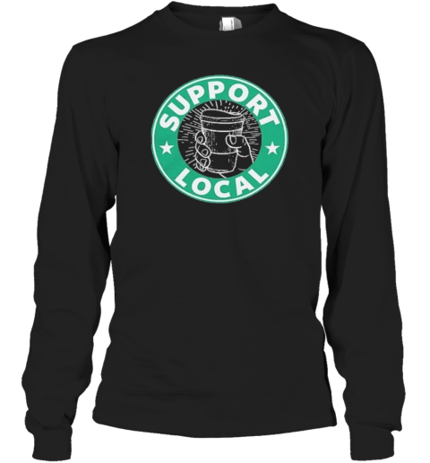 Jaron Myers Support Local Long Sleeved T-shirt