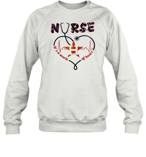 Astros Nurses Appreciation 2025 Unisex Sweatshirt