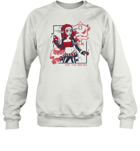 Crimson Captain Peppermint Bubble S Unisex Sweatshirt