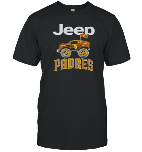 Jeep Car San Diego Padres T-Shirt