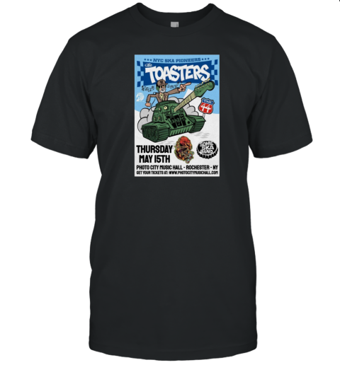 NYC Ska Pioneers The Toasters Rochester NY Show Thursday May 15 2025 T-Shirt NYC Ska Pioneers The Toasters Rochester NY Show Thursday May 15 2025 T-Shirt