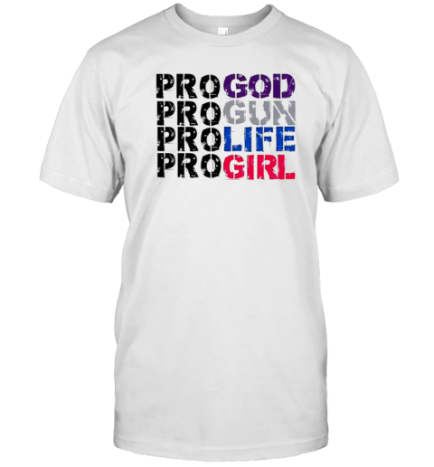 Progold Progun Profile Progirl T-Shirt