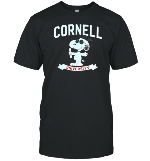 Snoopy Grad Cornell University T-Shirt