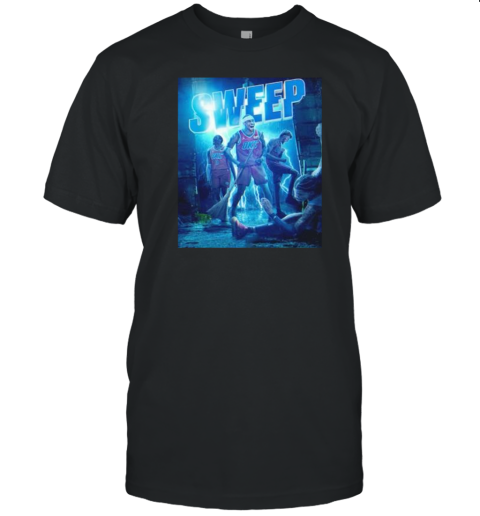 Sweep Oklahoma City Thunder Game 4 Win Memphis Grizzlies Player T-Shirt