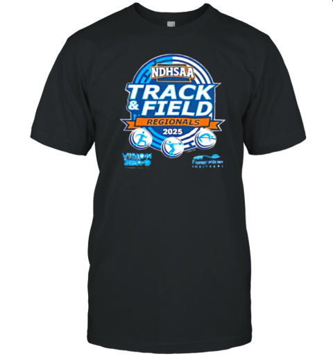 Track And Field Regionals NDHSAA 2025 T-Shirt