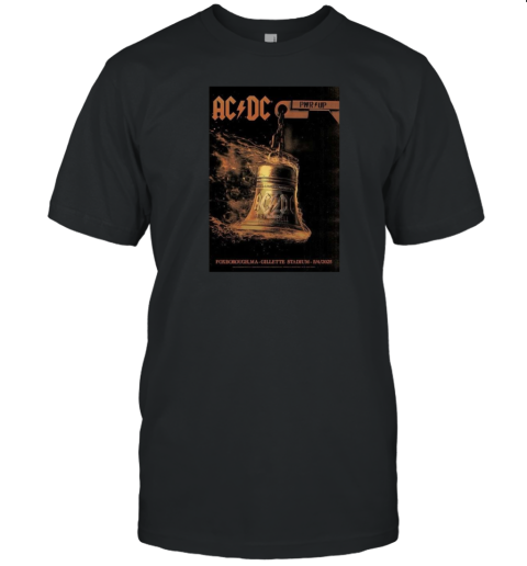 AC DC On May 4, 2025 In Foxborough, MA Tour T-Shirt