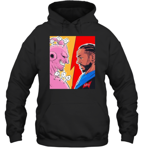 Game 7 Nikola Jokic Vs Kawhi Leonard X Majin Buu Unisex Hoodie