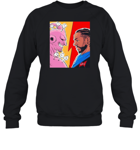 Game 7 Nikola Jokic Vs Kawhi Leonard X Majin Buu Unisex Sweatshirt