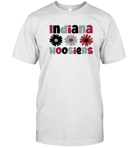 Indiana Hoosiers Daisy Flower T-Shirt