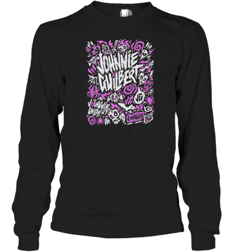 Johnnie Guilbert Purple Logo Long Sleeved T-shirt