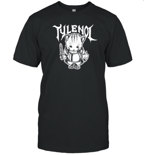 K45ink Tylenol Cat T-Shirt