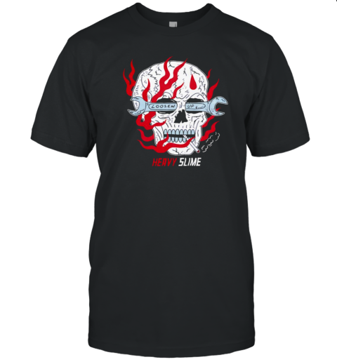 Loosen Up Heavy Slime Skull T-Shirt
