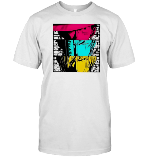 Luffy Zoro And Sanji Anime Crew T-Shirt