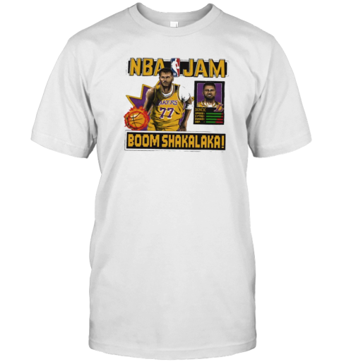 Luka Dončić Los Angeles Lakers NBA Jam T-Shirt