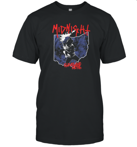 Midnight Cleveland Metal T-Shirt