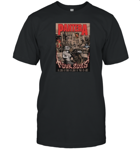 Pantera Tour 2025 T-Shirt