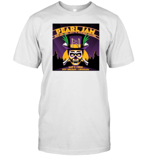 Pearl Jam New Orleans Jazz T-Shirt
