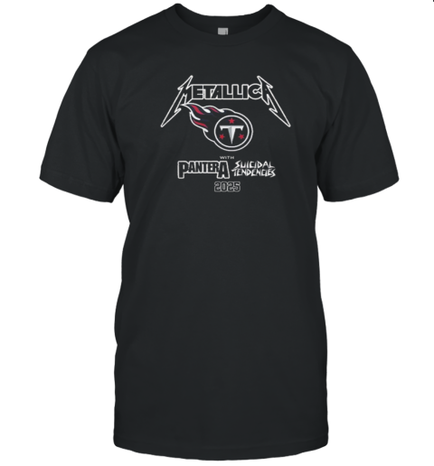 Tennessee Titans X Metallica M72 World Tour T-Shirt