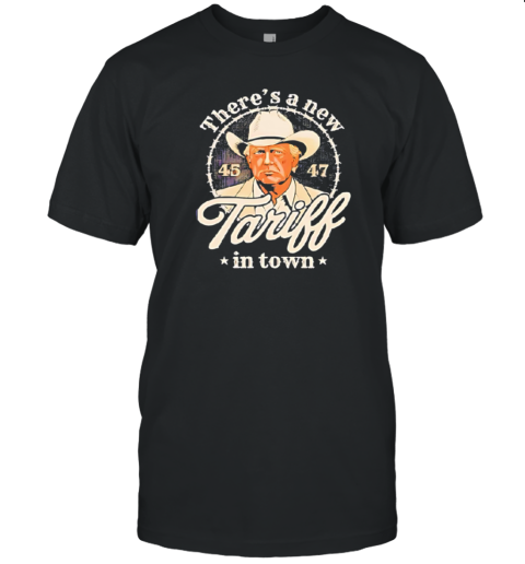 Trump Announces Fresh Import Taxes With Bold 45 47 Design T-Shirt