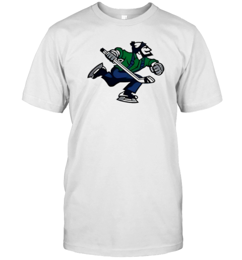Vancouver Canucks Retro Johnny Canuck Custom Limited Hockey T-Shirt