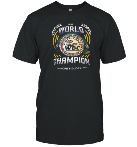 Wbc World Championship Hope And Glory T-Shirt