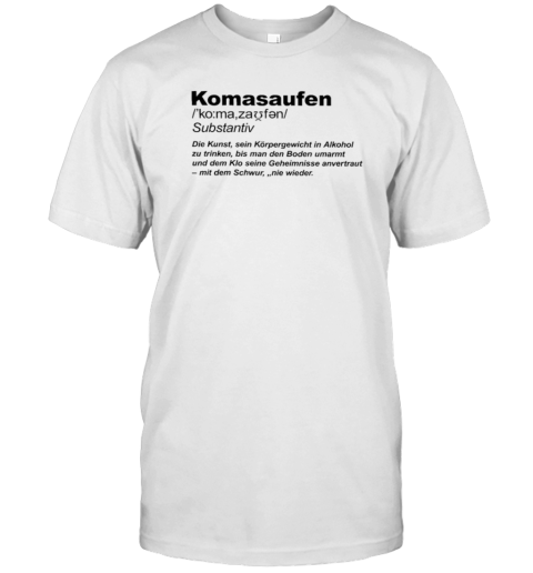 Binge Drinking Definition T-Shirt