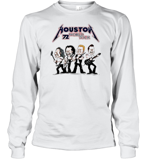 Houston Astros X Metallica 2025 Long Sleeved T-shirt