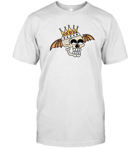 King Skull Bat Wings T-Shirt