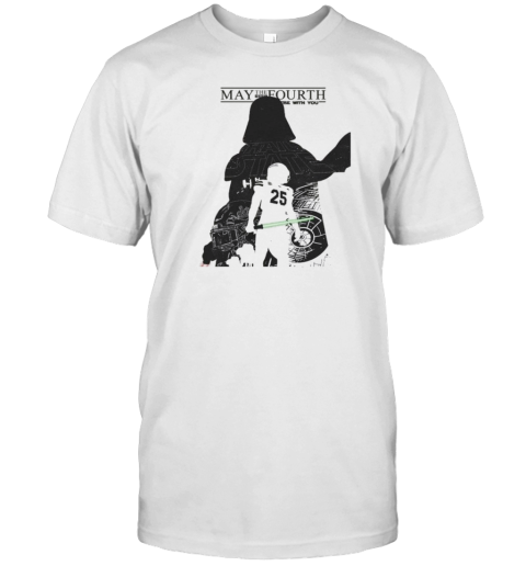 May The Fourth Be With You Star Wars Day With Mississippi State Football 2025 T-Shirt