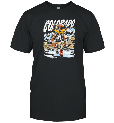 Ralphie The Buffalo Colorado Graphic T-Shirt