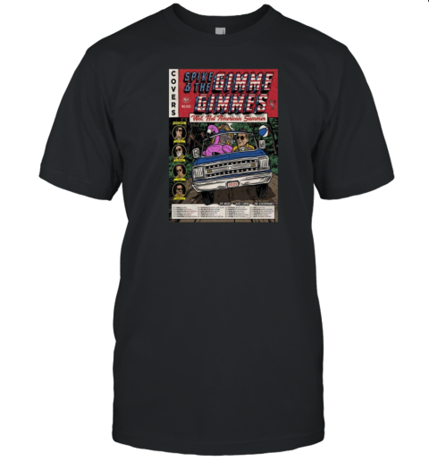 Spike And The Gimme Gimmes Wet, Hot American Summer Tour 2025 T-Shirt Spike And The Gimme Gimmes Wet, Hot American Summer Tour 2025 T-Shirt