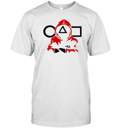 Squid Game Round Square Triangle T-Shirt
