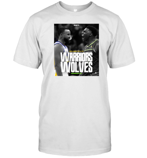 Stephen Curry Golden State Warriors Vs Ant Man Anthony Edwards Minnesota Timberwolves T-Shirt Stephen Curry Golden State Warriors Vs Ant Man Anthony Edwards Minnesota Timberwolves T-Shirt