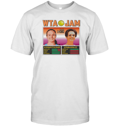 WTA Jam Kasatkina And Zabiiako T-Shirt