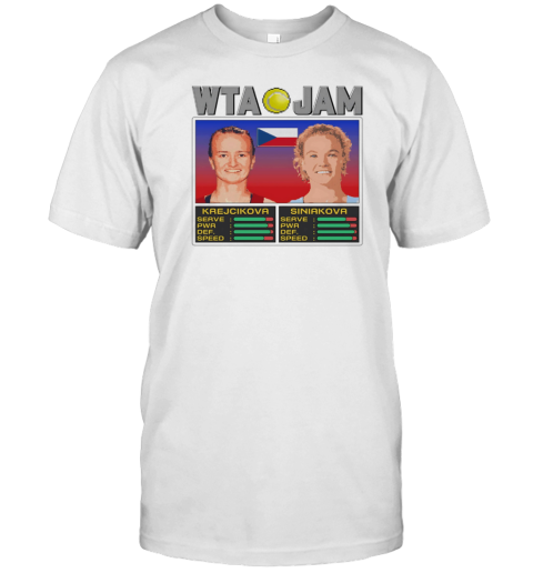 WTA Jam Krejcikova And Siniakova T-Shirt