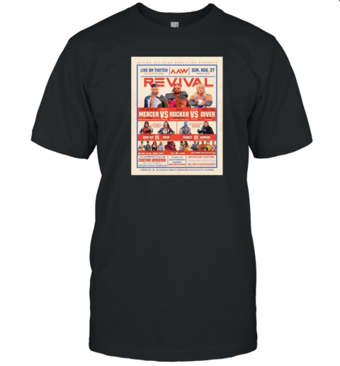 AAW Revival Poster T-Shirt