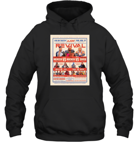 AAW Revival Poster Unisex Hoodie