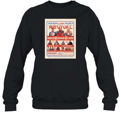 AAW Revival Poster Unisex Sweatshirt