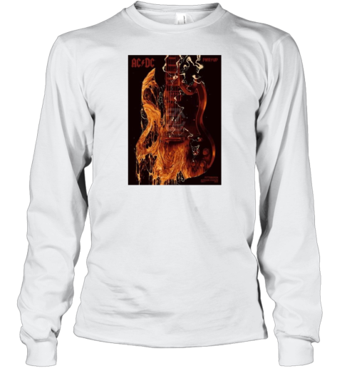 AC DC Acrisure Stadium Pittsburgh PA May 8 2025 Tour Long Sleeved T-shirt