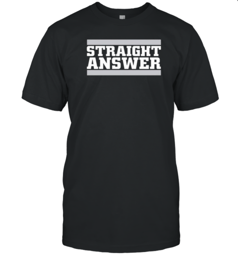 Anies Baswedan Straight Answer T-Shirt