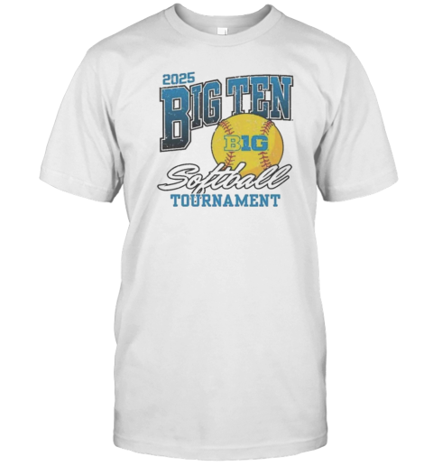 Big Ten 2025 Big Ten Softball Tournament T-Shirt