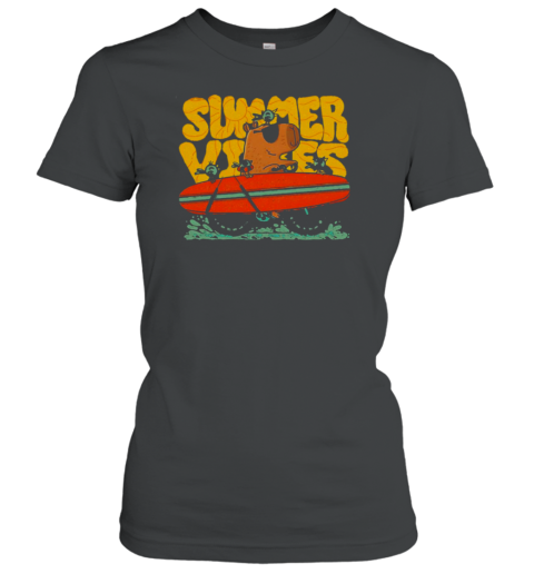 Capy Summer Vibes Classic Women's T-shirt