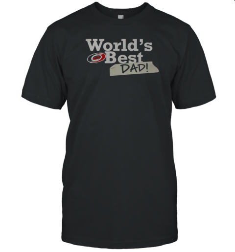 Carolina Hurricanes World'S Best Dad T-Shirt